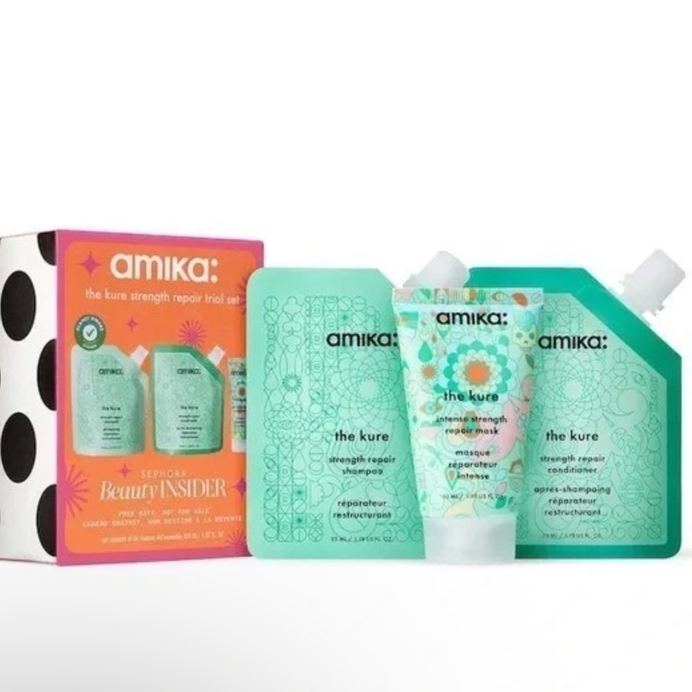 New In Box Amika The Kure Strength Repair Trial Set - Sephora Beauty Insider